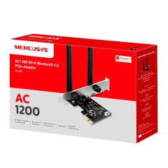 TP-LINK MERCUSYS MA30E AC1200 Dual-Band Wi-Fi Bluetooth PCI Express Adapter