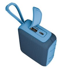 ASONIC AS-03 Mavi Bluetooth Destekli 5W 1200mAh Type-C Speaker