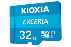 KIOXIA 32GB EXCERIA MicroSD C10 U1 UHS1 R100 Hafıza kartı LMEX1L032GG2