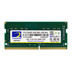 16 GB DDR4 3200MHZ TWINMOS 1.2V NB MDD416GB3200N
