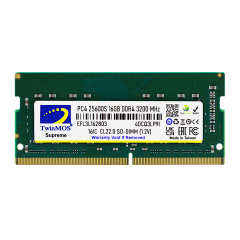16 GB DDR4 3200MHZ TWINMOS 1.2V NB MDD416GB3200N