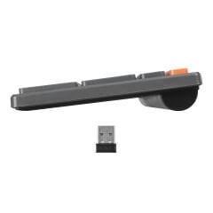 EVEREST KB-2610 Siyah 3in1 Q Sessiz Kablosuz Klavye 2.4G+BT1+BT2
