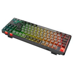 RAMPAGE YORU TKL PRO Gri-Siyah OUTEMU Red Swich Q Kablosuz RGB Mekanik Oyuncu Klavye
