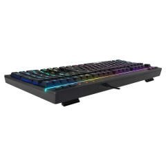 RAMPAGE KM-R57 Seraphic Siyah RGB Multmedia Klavye 12800DPI Mouse Gaming Set