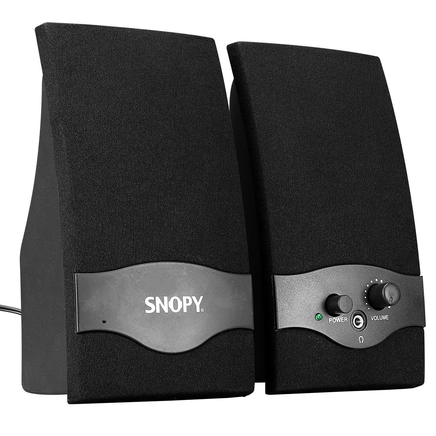 SNOPY SN-84 2.0 SİYAH USB 1+1 SPEAKER