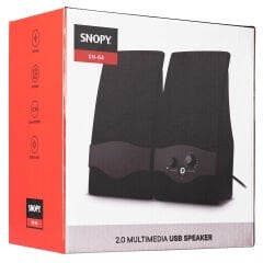 SNOPY SN-84 2.0 SİYAH USB 1+1 SPEAKER