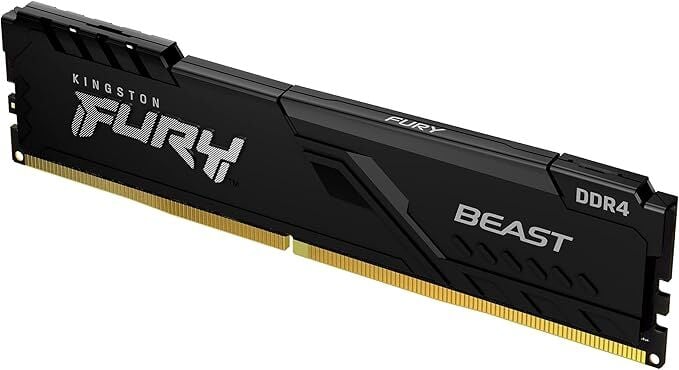 Kingston FURY Beast 16 GB 3600 MHz DDR4 CL18 KF436C18BBK2/32 TEK MODÜL RAM