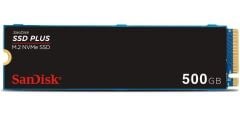 SANDISK 500GB SSD PLUS 2400-1500MBPS M.2 PCIE Gen 3.0 NVMe SDSSDA3N-500G-G26