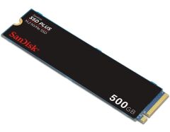 SANDISK 500GB SSD PLUS 2400-1500MBPS M.2 PCIE Gen 3.0 NVMe SDSSDA3N-500G-G26
