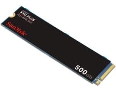 SANDISK 500GB SSD PLUS 2400-1500MBPS M.2 PCIE Gen 3.0 NVMe SDSSDA3N-500G-G26