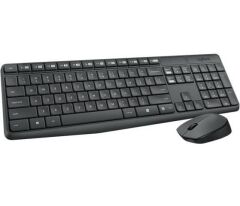 LOGITECH MK235 KABLOSUZ USB Q TR MM KEYBOARD SET 920-007925