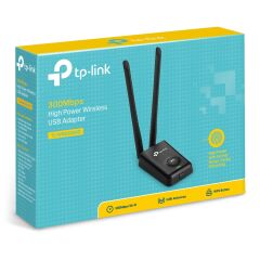 TP-LINK TL-WN8200ND 300Mbps High Power Wi-Fi USB Adaptör 2.4GHZ 2 Anten