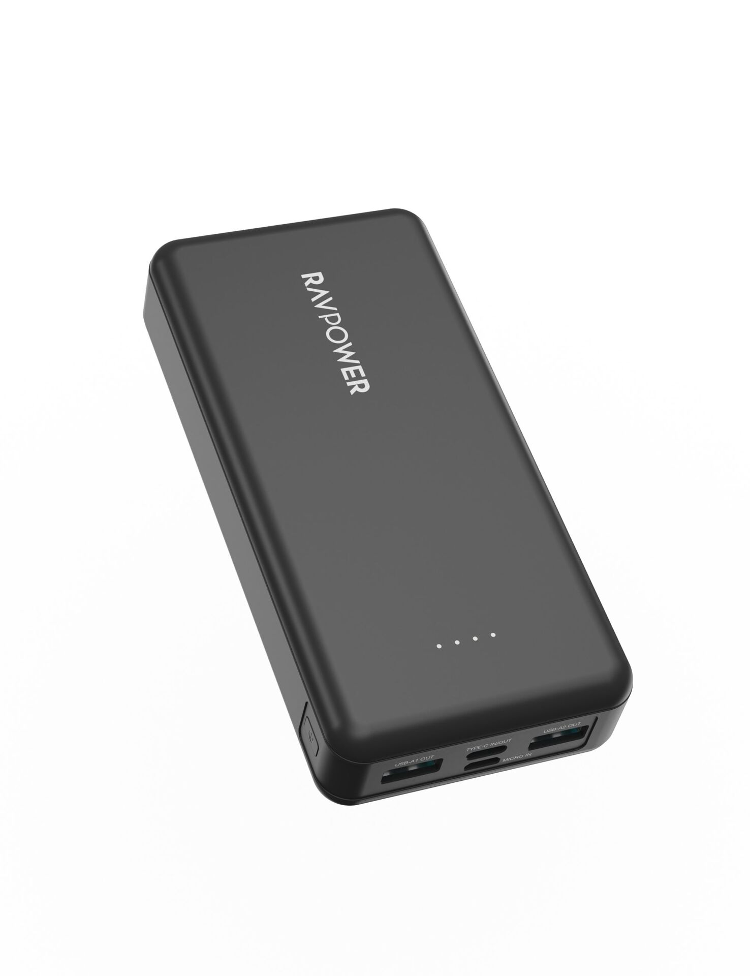 RAVPOWER PB1216 20000 mAh Pd 15W 2A 1C 1Micro B 4 Port Powerbank