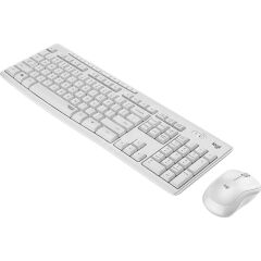 LOGITECH MK295 Q TR SESSİZ KABLOSUZ KLAVYE MOUSE SET BEYAZ 920-010089