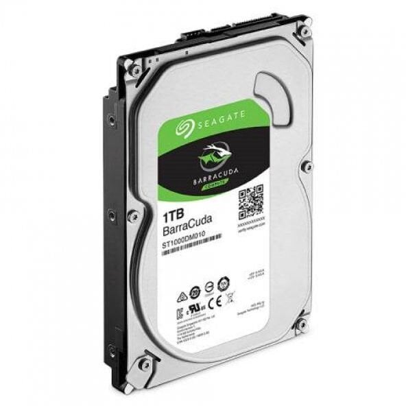 SEAGATE BARRACUDA 3.5 1TB 7200RPM SATA 3.0 NCQ 64MB DESKTOP DISK ST1000DM010 (2EL)