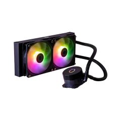 COOLER MASTER MASTERLIQUID CORE 240L SPECTRUM 2x120mm ARGB LED SIVI SOĞUTMA SİSTEMİ