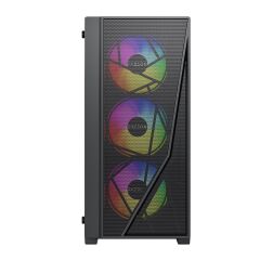 FAZEON F12 650W 80PLUS BRONZE Mesh 4x120mm ARGB Fanlı ATX Gaming Case