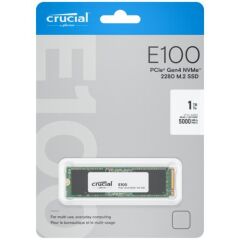 CRUCIAL E100 1TB NVME M.2 SSD Disk CT1000E100SSD8 5000-4500Mbps