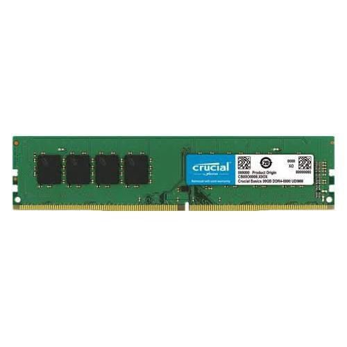 CRUCIAL BASICS 16GB 2666 MHZ DDR4 UDIMM CB16GU2666