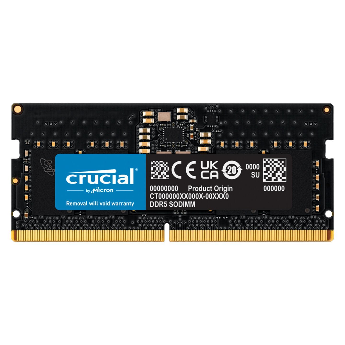 Crucial CT8G56C46S5 8GB DDR5-5600 UDIMM CL46 (16Gbit) Notebook Ram