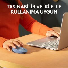LOGITECH M171 Kablosuz Nano 1000DPI Açık Mavi Mouse 910-006866