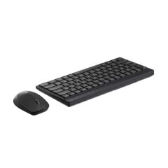 RAPOO 8000GT 13385 Kablosuz Bluetooth Çok Modlu Türkçe Klavye Mouse Set Siyah