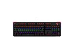 RAPOO V500PRO 13034 RGB Antighosting Mechanical Blue Switch Gaming EN Keyboard Black