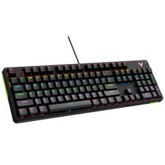 RAPOO V500PRO 13034 RGB Antighosting Mechanical Blue Switch Gaming EN Keyboard Black