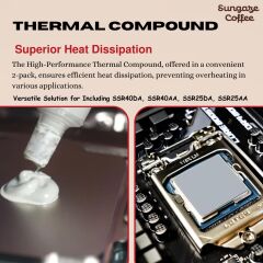 Halnziye HY420 1 G Beyaz 1.36 W/m-K Termal Macun