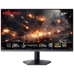 Koorui 27 GN06 IPS Gaming 165Hz Monitör Siyah 1ms Dp,Hdmi