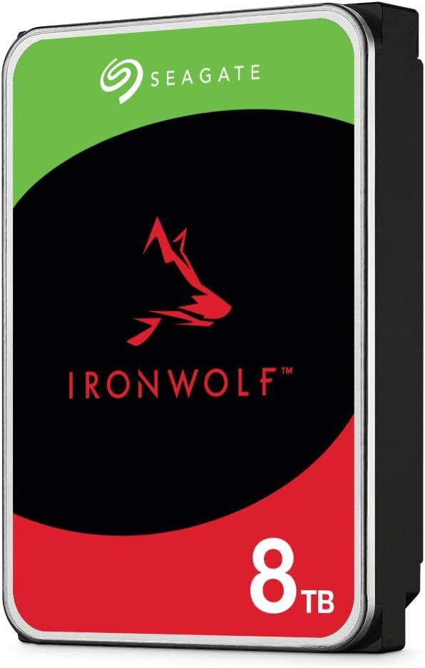 Seagate IRONWOLF 3,5'' 8TB 256MB 7200 ST8000VN004