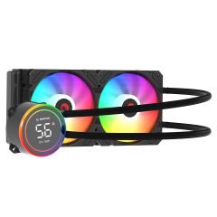RAMPAGE HELIOS C15 Siyah Sıvı Soğutmalı CPU Fan Intel LGA1700/AMD AM5 ARGB 240mm