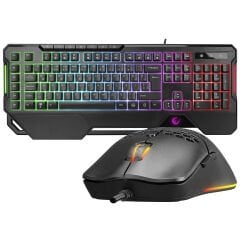 RAMPAGE KM-R96 ELEMENTAL RGB GAMING MULTIMEDIA KLAVYE MOUSE SET