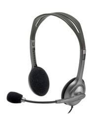 LOGITECH H111 Mikrofonlu Stereo Kulaklık Gri 981-000593