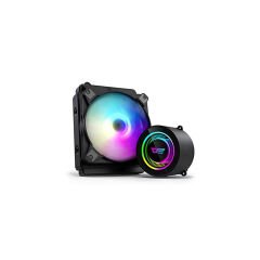 AIGO DX120 V2.6 ARGB 120mm Siyah Sıvı Soğutma