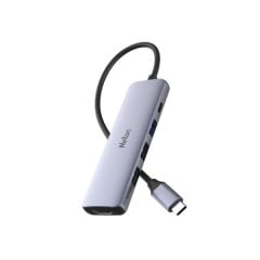 NETAC WF13 5-in-1 Type-C Media Docking Station NT08WF13-30GR