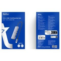 NETAC WF13 5-in-1 Type-C Media Docking Station NT08WF13-30GR