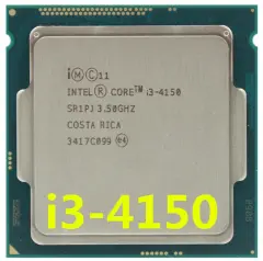 Intel Core i3 4150 Soket 1150 3.5GHz 3MB Cache 22nm İşlemci - Tray