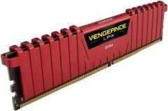 Corsair Vengeance LPX 8GB (1X8GB) 2400Mhz C14 1.2V DDR4 Ram, Kırmızı (CMK8GX4M1A2400C14R)