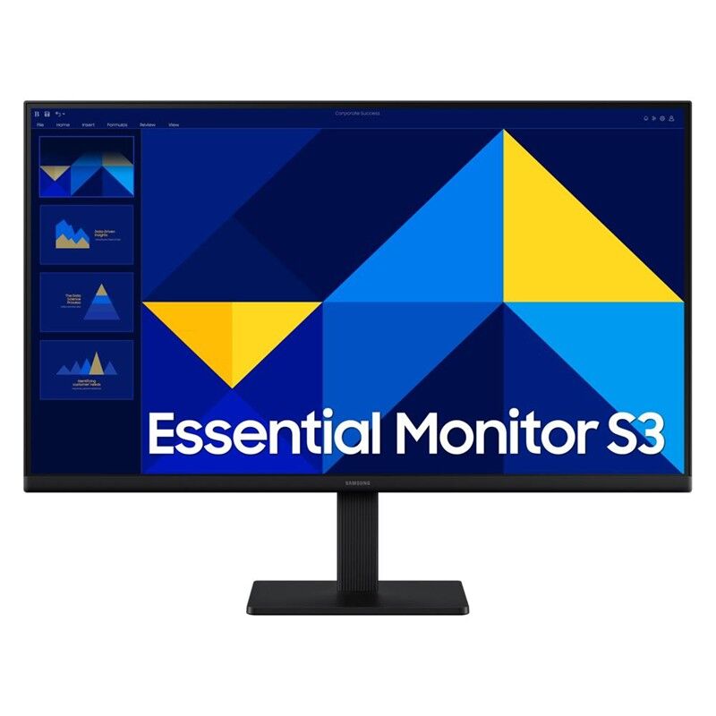 27 SAMSUNG ESSENTIAL S3 S30GD LS27D300GAUXUF FHD 5MS 100HZ HDMI IPS MONITOR