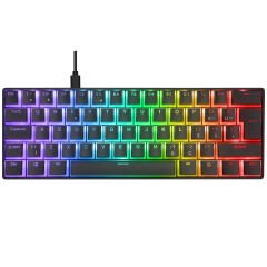 EVEREST BRIAR Siyah Q Red Switch RGB Type-C Mekanik Gaming Oyuncu Klavyesi