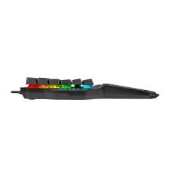 RAMPAGE KB-R77 PALM USB Outemu Blue Switch Mekanik Mini Gaming Oyuncu Klavyesi