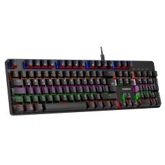 EVEREST KB-MK1 Lumos Siyah USB Rainbow Red Switch Mekanik Gaming Oyuncu Klavye