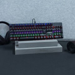 EVEREST KB-MK1 Lumos Siyah USB Rainbow Red Switch Mekanik Gaming Oyuncu Klavye