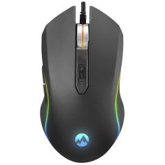 EVEREST SM-F09 TITANIO Usb Gümüş 7200dpi RGB Ledli Gaming Oyuncu Mouse