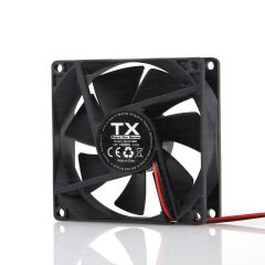 TX 8 cm siyah kasa fanı TXCCF08BK