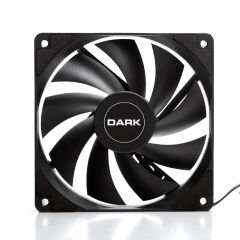 DARK 12cm 4Pin Molex + 3Pin Bağlantı, 1200 RPM, 36 CFM Kasa Fanı DKCCF123R
