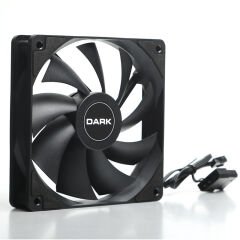 DARK 12cm 4Pin Molex + 3Pin Bağlantı, 1200 RPM, 36 CFM Kasa Fanı DKCCF123R