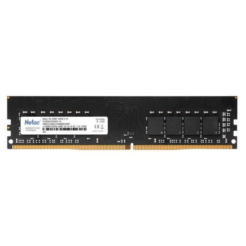 Netac Basic 16GB 2666MHz DDR4 NTBSD4P26SP-16 Bellek Ram