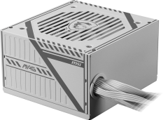 MSI PSU MAG A650BNL WHITE 650W 80+ BRONZE POWER SUPPLY